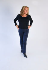 Slender Rouge Regular - Short Length - Navy