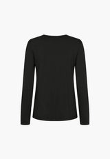 Amanda T-Shirt - Long Sleeve - Black