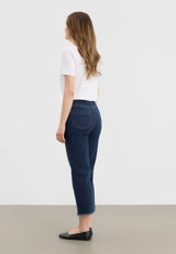 Amelia Raw Straight CL - Dark Blue Denim