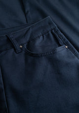 Amelia Straight - Medium Length - Navy