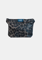 Beauty Bag - Brown Leo Print
