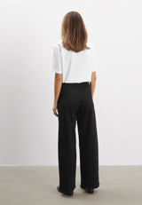 Carol Loose - Medium Length - Black Denim