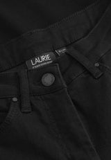 Carol Loose - Medium Length - Black Denim