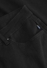 Carol Loose - Medium Length - Black Denim