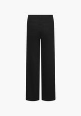 Carol Loose - Medium Length - Black Denim