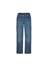 Carol Loose - Short Length - Washed Blue Denim