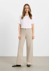 Carol Loose - Medium Length - Grey sand hemp