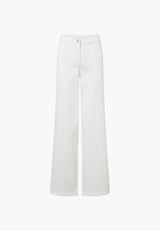 Carol Loose - Medium Length - White