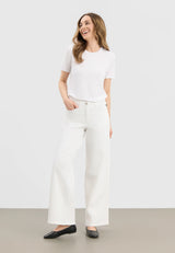 Carol Loose - Medium Length - White