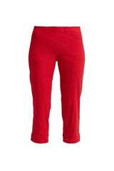 Caroline Regular Capri Long Length - Red