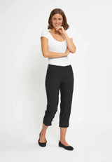 Caroline Regular Capri Long Length - Black