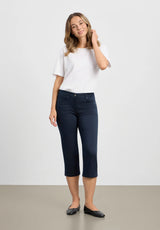 Charlotte Capri Regular - Medium Length - Navy