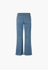 Charlotte Flare Regular - Medium Length - Blue denim