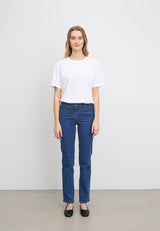Charlotte Regular - Medium Length - Blue Denim