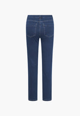 Charlotte Regular - Medium Length - Dark Blue Denim