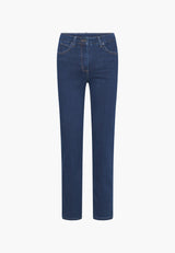Charlotte Regular - Medium Length - Dark Blue Denim