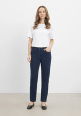 Charlotte Regular - Short Length - Dark Blue Denim