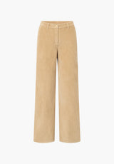Charm Loose Sametti - Medium Length - Cafe Latte