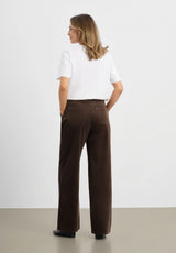 Charm Loose Sametti - Medium Length - Brown