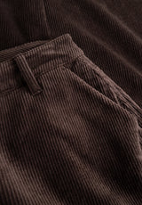 Charm Loose Sametti - Medium Length - Brown