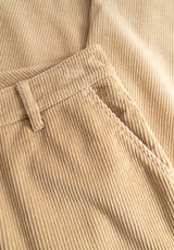 Charm Loose Sametti - Medium Length - Cafe Latte
