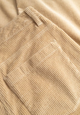 Charm Loose Sametti - Medium Length - Cafe Latte