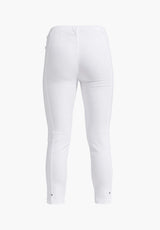 Chloe Slim - Cropped - White