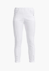 Chloe Slim - Cropped - White