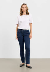 Christie Regular - Medium Length - Dark Blue Denim