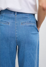 Debbie Loose - Medium Length - Washed Blue Denim