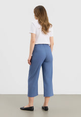 Donna Loose - Cropped - Blue
