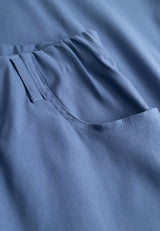 Donna Loose - Cropped - Blue