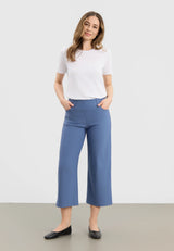 Donna Loose - Cropped - Blue