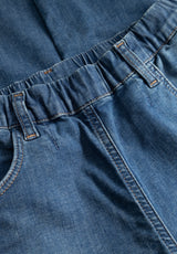 Donna Loose - Medium Length - Washed Blue Denim