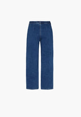 Donna Loose - Short Length - Blue Denim