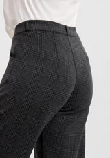 Donna Loose - Short Length - Anthracite Check