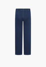 Donna Loose - Short Length - Dark Blue Denim