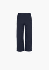 Donna Loose Jersey - Cropped - Navy