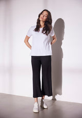 Donna Loose Jersey - Cropped - Black