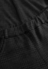 Donna Loose - Medium Length - Anthracite Check