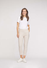 Elizabeth Slim Cropped - Grey Sand