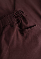 Ellie Relaxed - Short Length - Dark Plum