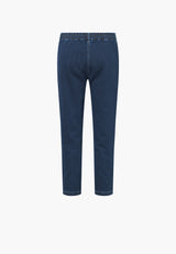 Ellie Relaxed - Short Length - Dark Blue Denim