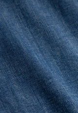 Freya Tapered Loose Cropped - Blue Denim