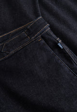 Freya Tapered Loose SL - Night Blue Denim