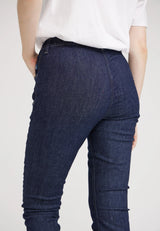 Grace Slim - Medium Length - Dark Blue Denim