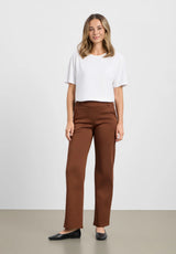 Gwen Straight - Medium Length - Downtown Brown