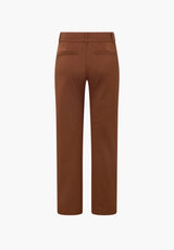 Gwen Straight - Medium Length - Downtown Brown