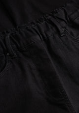 Hannah Regular - Ekstra Short Length - Black Denim