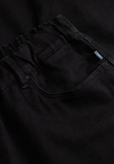 Hannah Regular - Ekstra Short Length - Black Denim